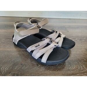 Teva Tirra Womens Birch Black Athletic Hiking Sandals 4266 Size 10 NEW